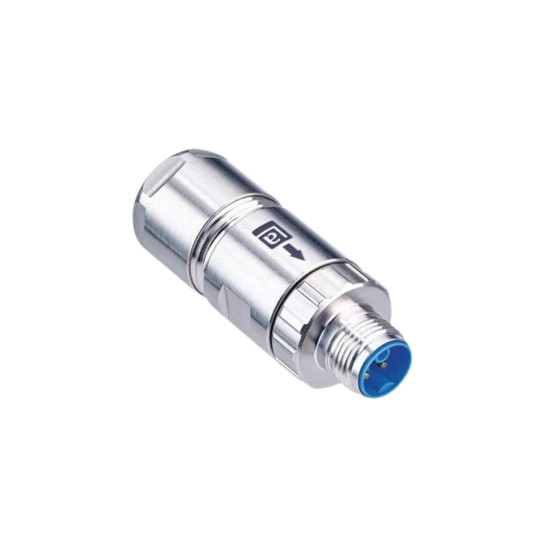 M12 Field attachable K-coded Power male